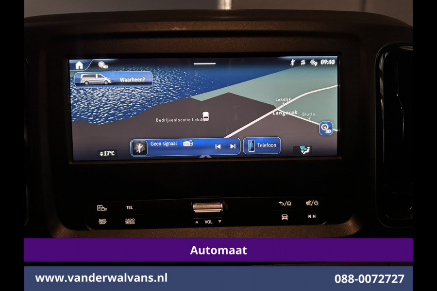 Mercedes-Benz Vito 116 CDI 164pk 9G-Tronic Automaat L3H1 Model 2025 Euro6 Airco | XL MBUX | Camera | Navigatie | Adaptieve Cruisecontrol Stoelverwarming, Bijrijdersbank