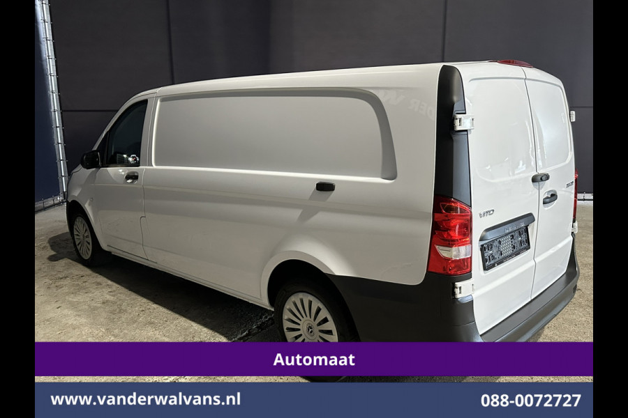 Mercedes-Benz Vito 116 CDI 164pk 9G-Tronic Automaat L3H1 Model 2025 Euro6 Airco | XL MBUX | Camera | Navigatie | Adaptieve Cruisecontrol Stoelverwarming, Bijrijdersbank