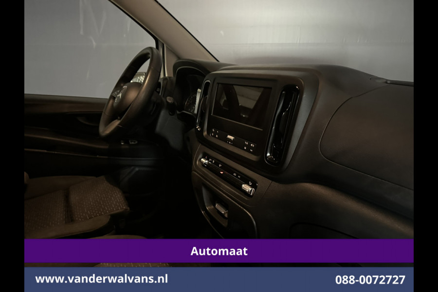 Mercedes-Benz Vito 116 CDI 164pk 9G-Tronic Automaat L3H1 Model 2025 Euro6 Airco | XL MBUX | Camera | Navigatie | Adaptieve Cruisecontrol Stoelverwarming, Bijrijdersbank