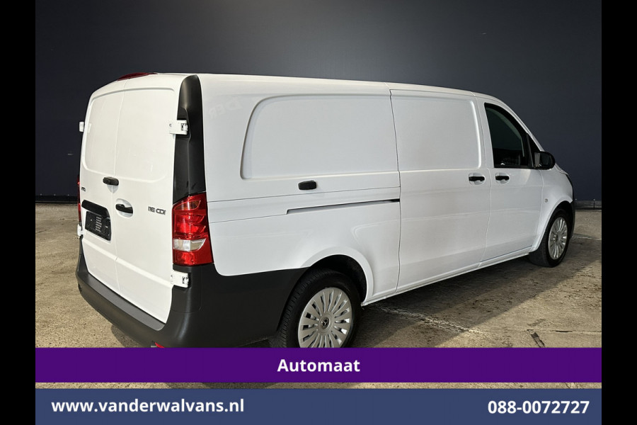 Mercedes-Benz Vito 116 CDI 164pk 9G-Tronic Automaat L3H1 Model 2025 Euro6 Airco | XL MBUX | Camera | Navigatie | Adaptieve Cruisecontrol Stoelverwarming, Bijrijdersbank