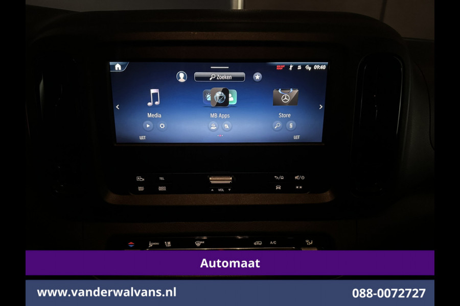 Mercedes-Benz Vito 116 CDI 164pk 9G-Tronic Automaat L3H1 Model 2025 Euro6 Airco | XL MBUX | Camera | Navigatie | Adaptieve Cruisecontrol Stoelverwarming, Bijrijdersbank