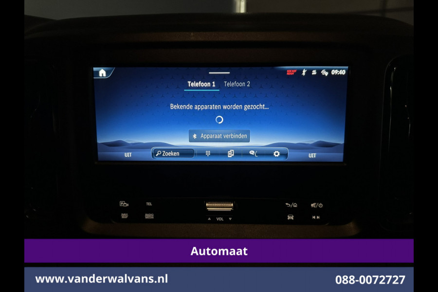 Mercedes-Benz Vito 116 CDI 164pk 9G-Tronic Automaat L3H1 Model 2025 Euro6 Airco | XL MBUX | Camera | Navigatie | Adaptieve Cruisecontrol Stoelverwarming, Bijrijdersbank