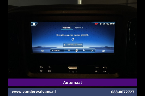 Mercedes-Benz Vito 116 CDI 164pk 9G-Tronic Automaat L3H1 Model 2025 Euro6 Airco | XL MBUX | Camera | Navigatie | Adaptieve Cruisecontrol Stoelverwarming, Bijrijdersbank