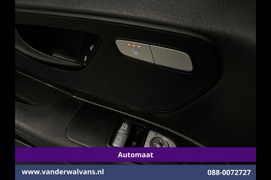 Mercedes-Benz Vito 116 CDI 164pk 9G-Tronic Automaat L3H1 Model 2025 Euro6 Airco | XL MBUX | Camera | Navigatie | Adaptieve Cruisecontrol Stoelverwarming, Bijrijdersbank