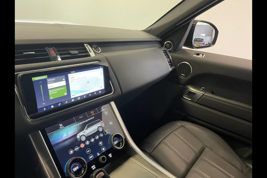 Land Rover Range Rover Sport P400e SE Black Pack Navigatie Apple Carplay/Android Auto Camera Parkeersensoren Meridian Sound System LED koplampen Cruise Control 21"lichtmetalen velgen Climate Control  Getinte ramen