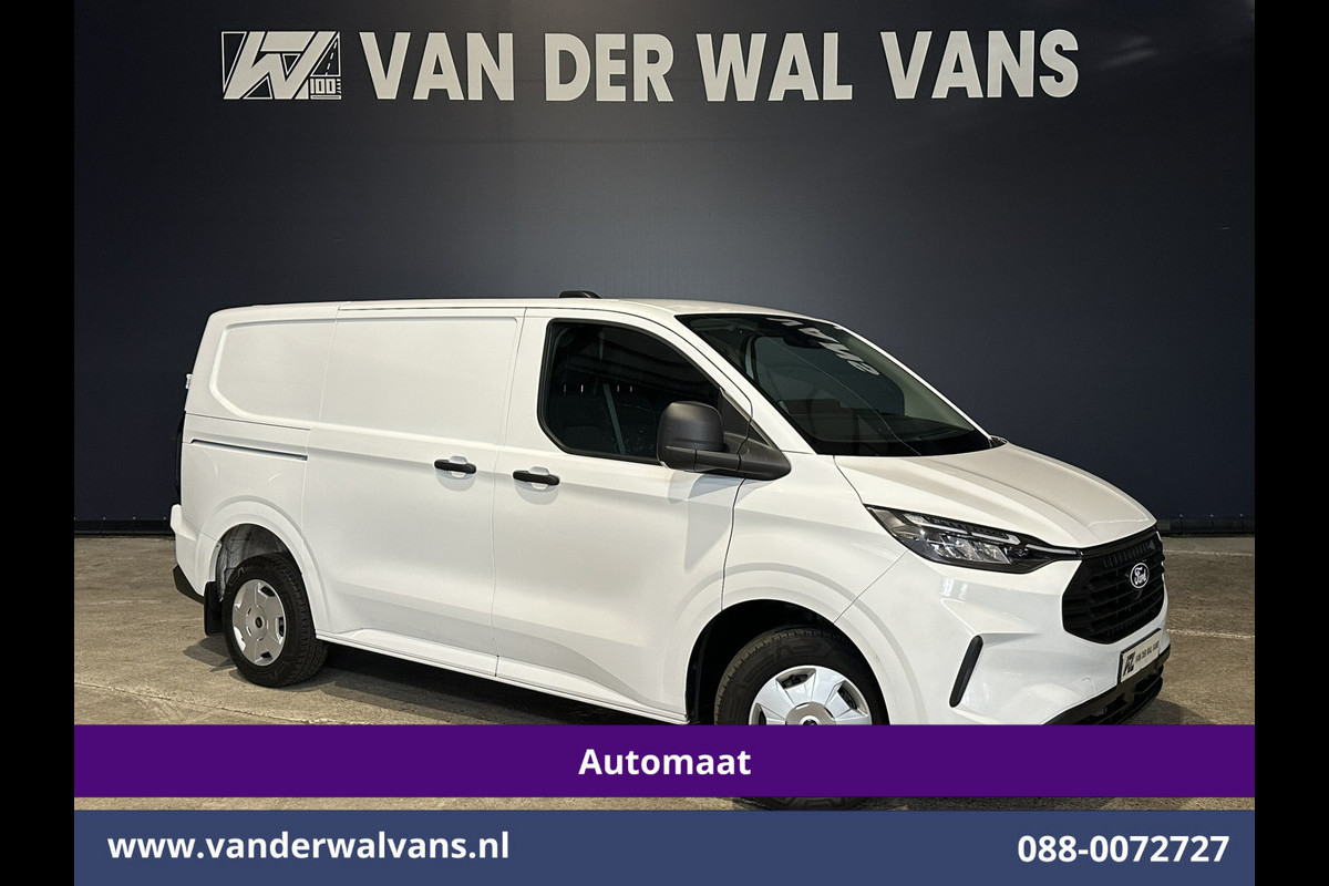 Ford Transit Custom 2.0 TDCI 136pk Automaat L1H1 Euro6 Airco | Camera | LED | Apple Carplay | Cruisecontrol Android Auto, Verwarmde voorruit, Parkeersensoren, Bijrijdersbank