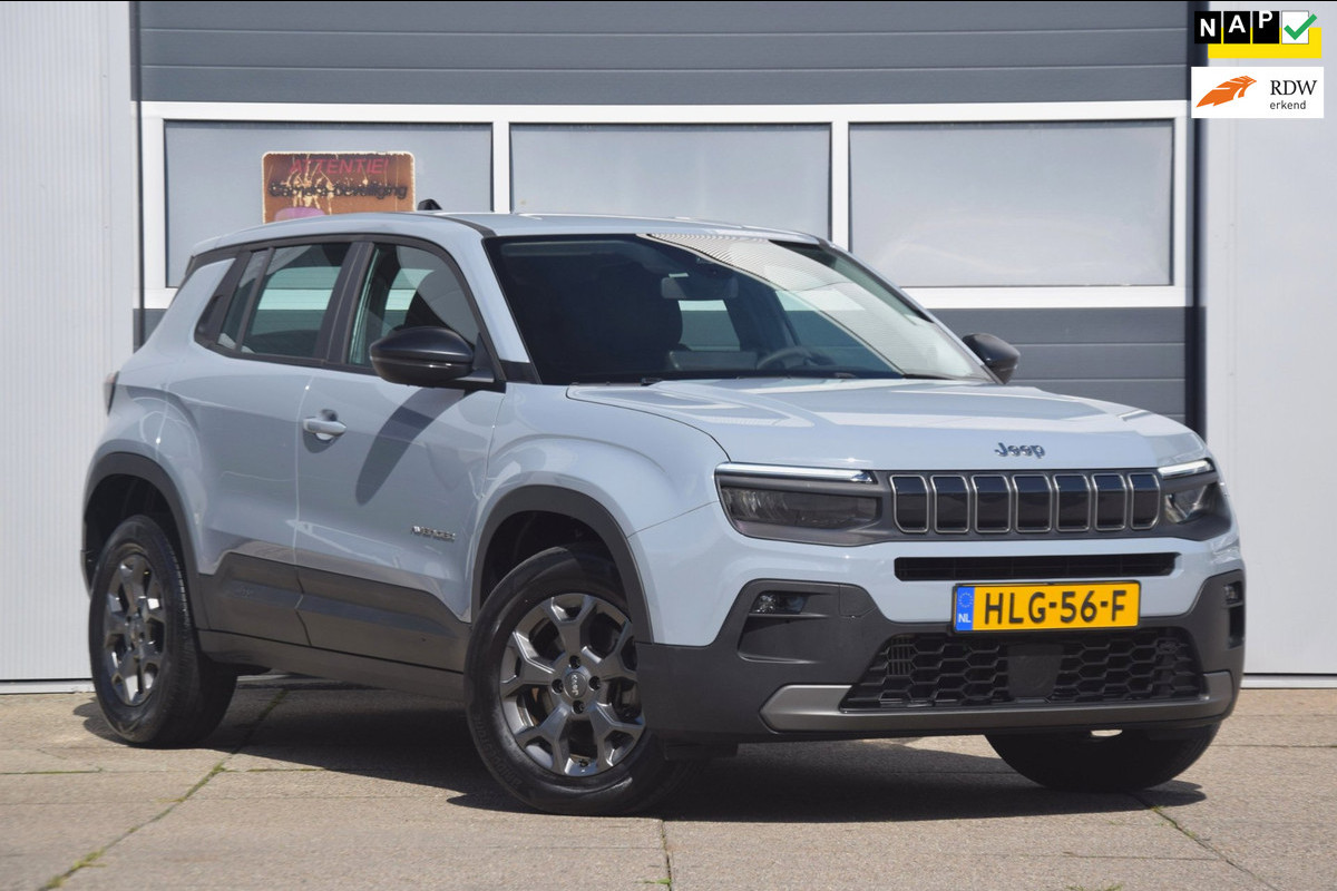 Jeep Avenger 1.2 e-Hybrid Longitude ADAPTIEVE CRUISE/NAVIGATIE/GROOT INSTRUMENTENPANEEL 10,25"