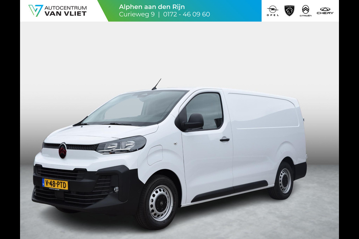 Citroën ë-Jumpy L3 75 kWh | tot 8 jaar garantie | camera | navi incl. Apple Carplay | laadruimtebetimmering | parkeersensoren voor & achter | dodehoek detectie | rijklaarprijs |