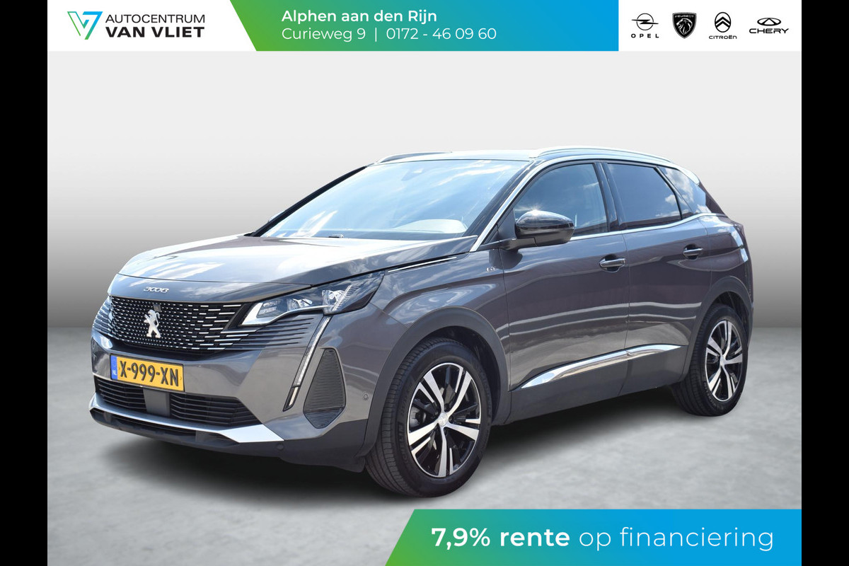 Peugeot 3008 1.2 Hybrid 136 GT | Afn. Trekhaak l 360 CAMERA MET SENSOREN | NAVIGATIE & CARPLAY | E.C.C. |