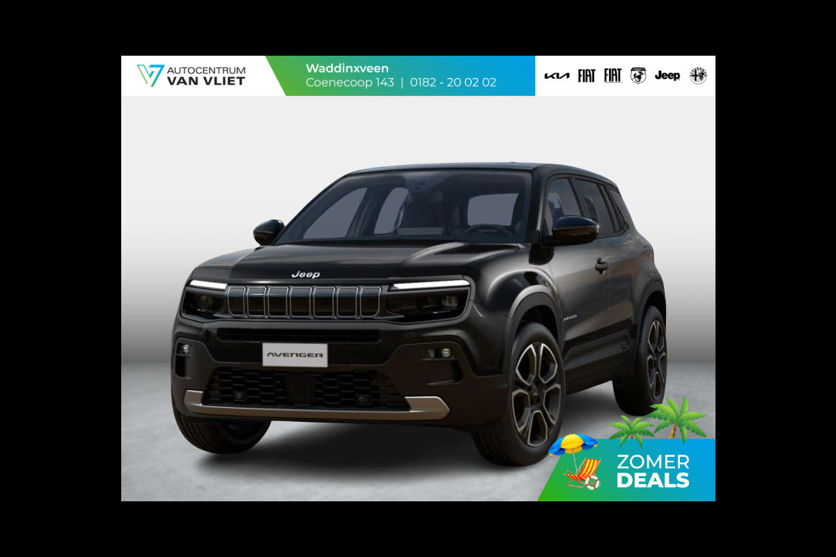 Jeep Avenger 1.2 e-Hybrid Summit | Actieprijs! | Winter Pack | Schuif/Kanteldak | Infotainment &Convenience Pack