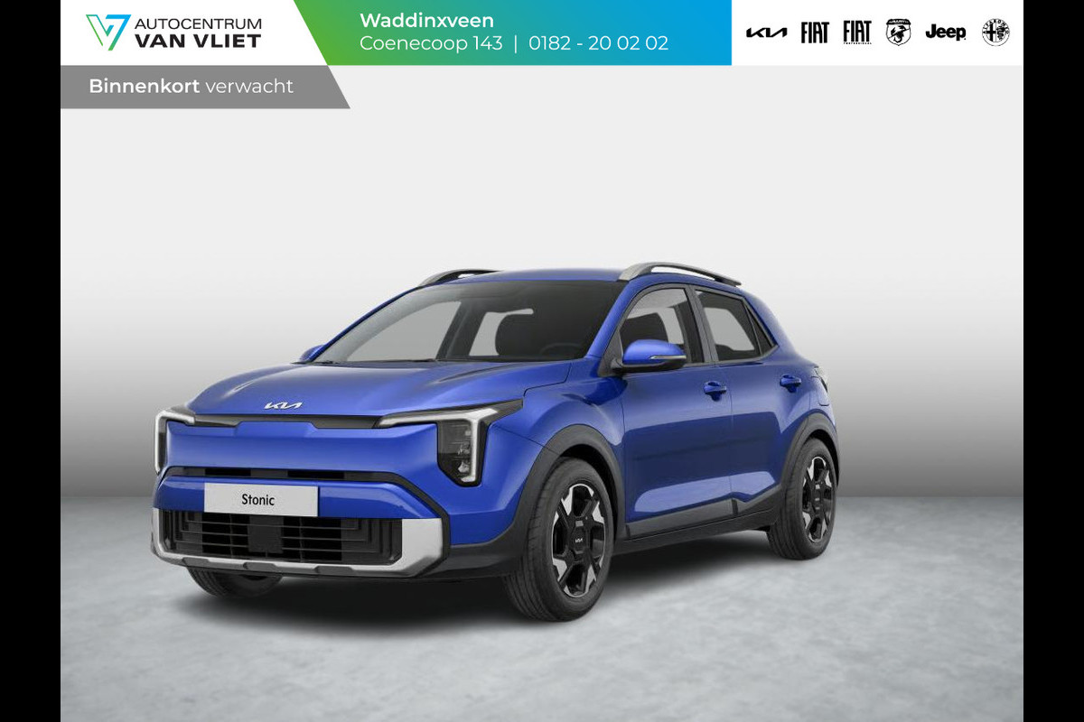 Kia Stonic 1.0 T-GDi MHEV DynamicLine | Levering September | Actieprijs* | Navi. | Clima. | Parkeersensoren | Airco | Dakrails | Stoel&Stuur Verwarming