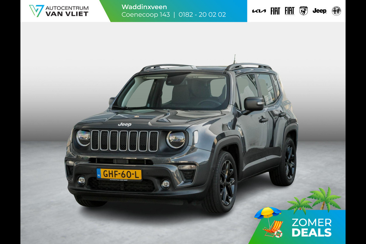 Jeep Renegade 1.5T e-Hybrid Summit | Leder | Schuif/Kanteldak | 18" | Winter Pack