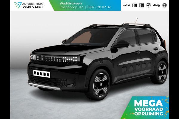 Fiat Grande Panda La Prima 11 kW 44 kWh | Uit voorraad leverbaar | Clima | Cruise | Camera | Apple Carplay | 17" | Navi | Winter Pack