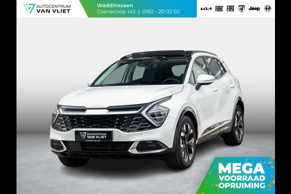Kia Sportage 1.6 T-GDi Plug-in Hybrid AWD DynamicPlusLine | Uit voorraad leverbaar! | Navi. | Clima. | Panodak | Adapt. Cruise. | Dodehoekassistentie | Stoel & Stuur verwarming | 19" velgen