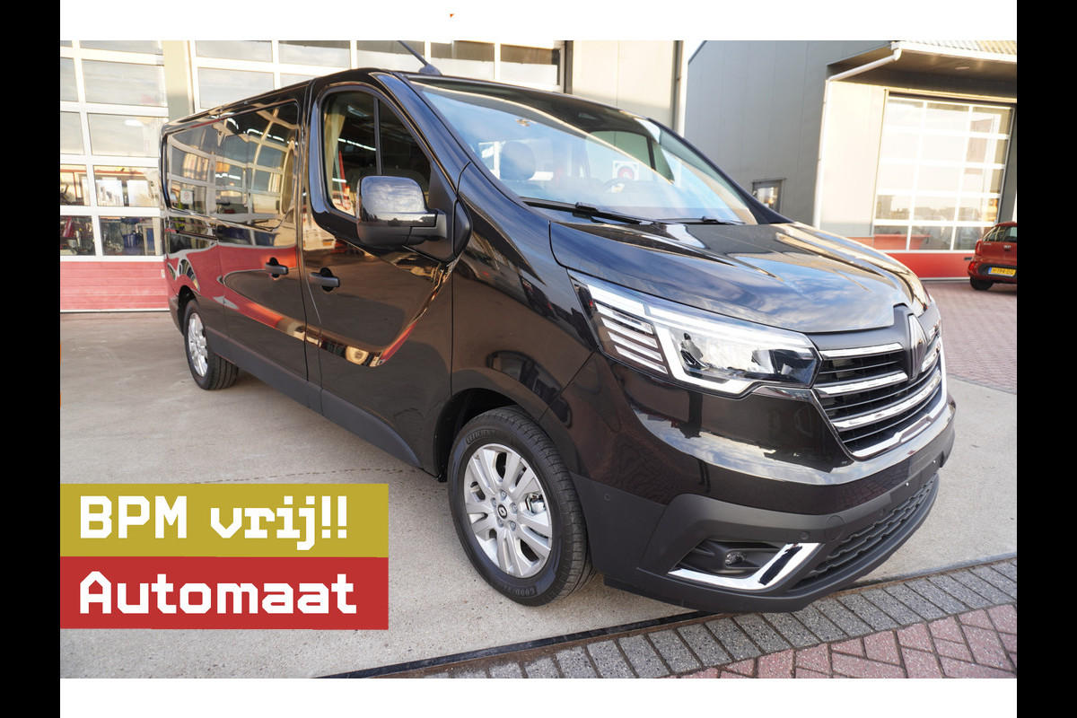 Renault Trafic 2.0 Bleu dCi EDC 170PK L2H1 Red Edition DubbelCabine Automaat Nr. V079 |  Climate | Navi | Camera | Schuifdeur L/R