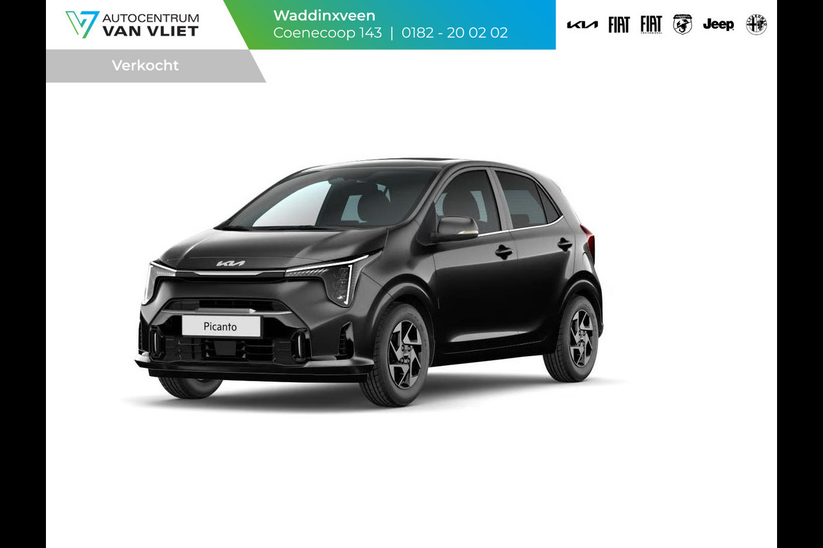 Kia Picanto 1.0 GDi DynamicLine | Actieprijs* | Direct leverbaar | Navi. | Achteruitrijcamera | Cruise. | Airco