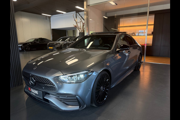 Mercedes-Benz C-Klasse 180 AMG Night Pano Memory Burmester 360Cam. Headup display