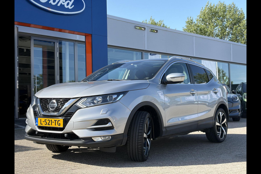 Nissan QASHQAI 1.3 DIG-T N-Motion 159pk | Trekhaak | 1.500kg trekgewicht | Panoramadak | Stoelverwarming