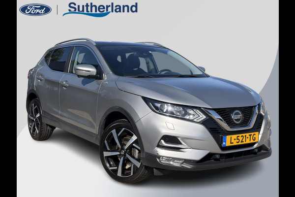 Nissan QASHQAI 1.3 DIG-T N-Motion 159pk | Trekhaak | 1.500kg trekgewicht | Panoramadak | Stoelverwarming