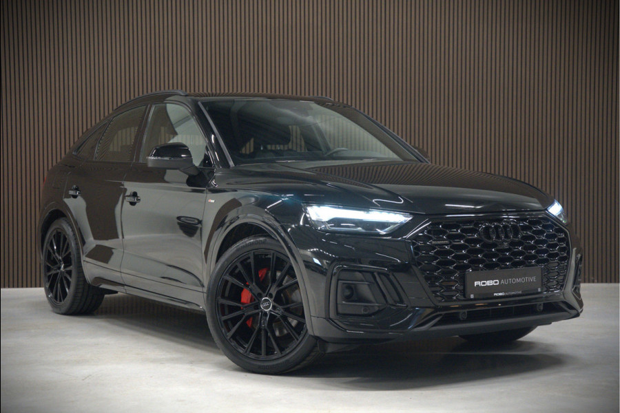 Audi Q5 Sportback 50 TFSI e S edition S-Line | Luchtvering | RS Seats | Stoelverwarming | Ambiance Verlichting | Camera | Cruise Control | Navigatie | Apple Carplay | Keyless | Trekhaak | Matrix LED | SOH 80%