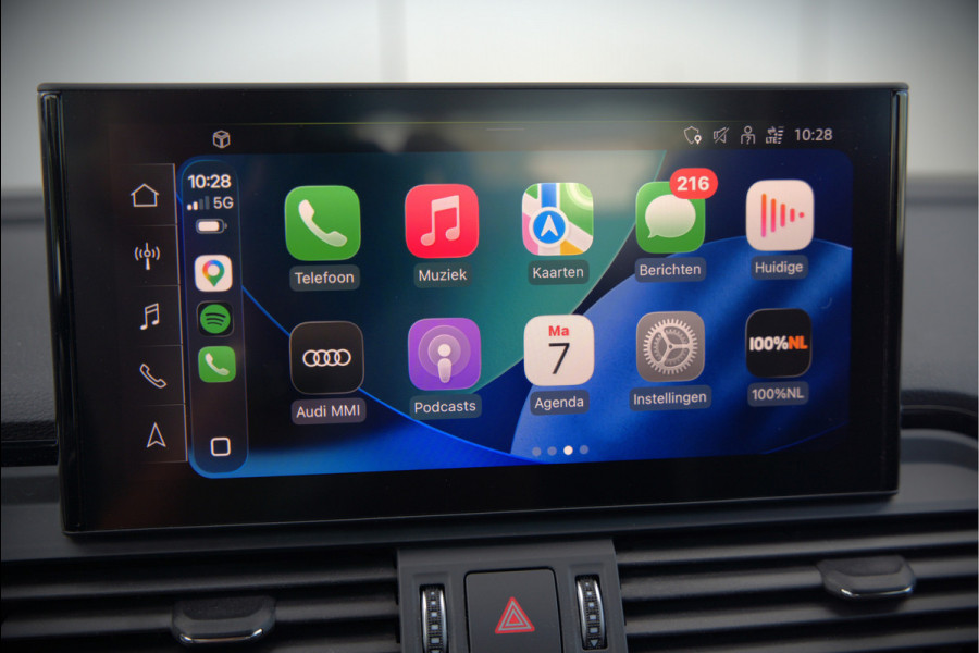 Audi Q5 Sportback 50 TFSI e S edition S-Line | Luchtvering | RS Seats | Stoelverwarming | Ambiance Verlichting | Camera | Cruise Control | Navigatie | Apple Carplay | Keyless | Trekhaak | Matrix LED | SOH 80%