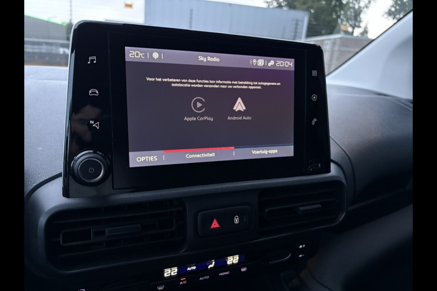 Fiat E-Doblò 50 kWh 3-zits | navigatie | cruise