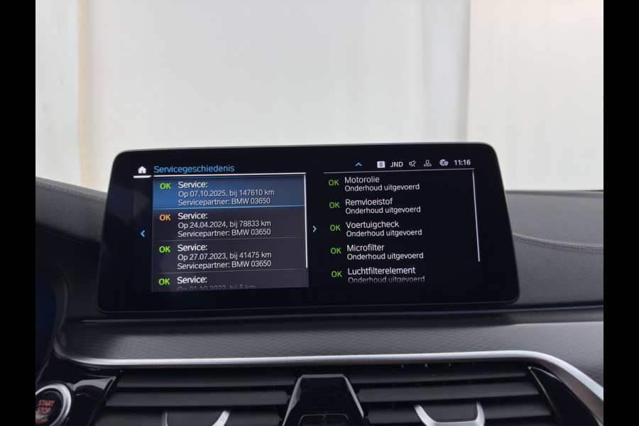 BMW 5 Serie Touring 530e M-Sportpack Business Edition Plus (Plug-in) {SoH-85%} (INCL-BTW) *LEATHER | LASER-LED | ADAPTIVE-CRUISE | BLINDSPOT | MEMORY-PACK | DIGI-COCKPIT | HIFI-SOUND | CAMERA | NAVI-FULLMAP | PRIVACY-GLASS | SHIFTPADDLES | AMBIENTLIGHT | HEAD-UP | 18"AL