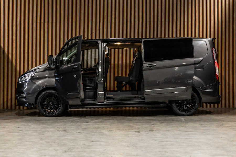 Ford Transit Custom 2.0 TDCI 170 PK L2H1 Limited DC | Dubbel cabine | Raptor Edition | CarPlay | Camera | Navigatie | BLIS | Stoelverwarming | Trekhaak | Cruise control | DAB | Dealer onderhouden | Nieuwe APK