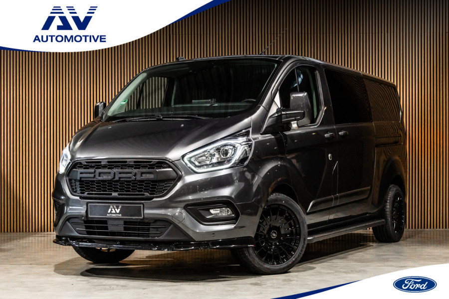 Ford Transit Custom 2.0 TDCI 170 PK L2H1 Limited DC | Dubbel cabine | Raptor Edition | CarPlay | Camera | Navigatie | BLIS | Stoelverwarming | Trekhaak | Cruise control | DAB | Dealer onderhouden | Nieuwe APK