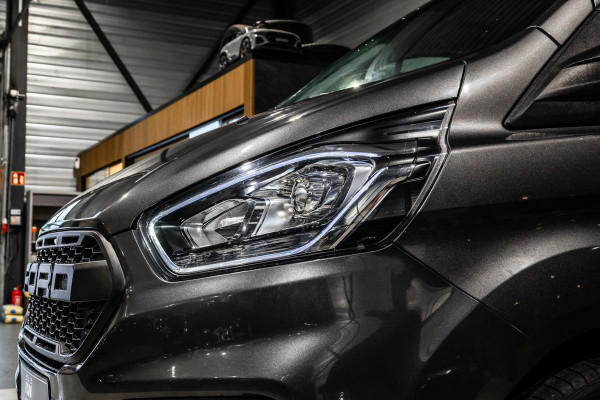 Ford Transit Custom 2.0 TDCI 170 PK L2H1 Limited DC | Dubbel cabine | Raptor Edition | CarPlay | Camera | Navigatie | BLIS | Stoelverwarming | Trekhaak | Cruise control | DAB | Dealer onderhouden | Nieuwe APK