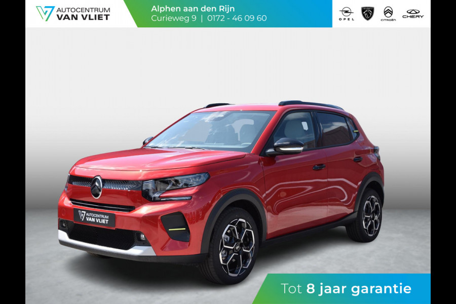 Citroën ë-C3 Max 113pk Comfort Range 44 kWh | VOORRAAD | STOELVERWARMING | VERWARMDE VOORRUIT | VERWARMD STUURWIEL | 17" LM VELGEN | NAVI | CLIMATE CONTROL |
