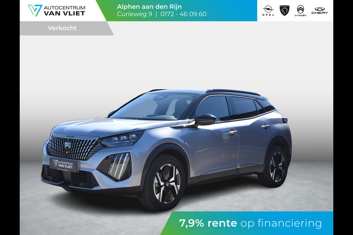 Peugeot e-2008 EV GT 54 kWh SOH 98% | TOT 8 JAAR GARANTIE | ADAPTIVE CRUISE CONTROL | NAVI | PARKEERSENSOREN MET CAMERA | 12.705 KM