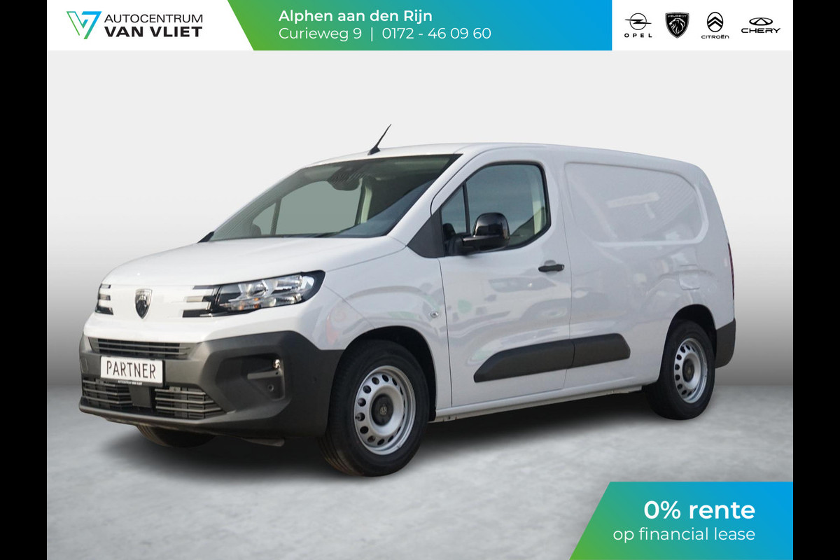 Peugeot e-Partner L2 50 kWh | 0% rente | camera | Apple Carplay/Android Auto | laadruimtebetimmering | Comfort stoelen | rijklaarprijs