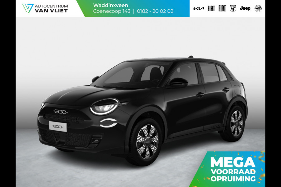 Fiat 600 1.2 Hybrid Icon | Clima | Navi | Keyless | Camera | Apple Carplay