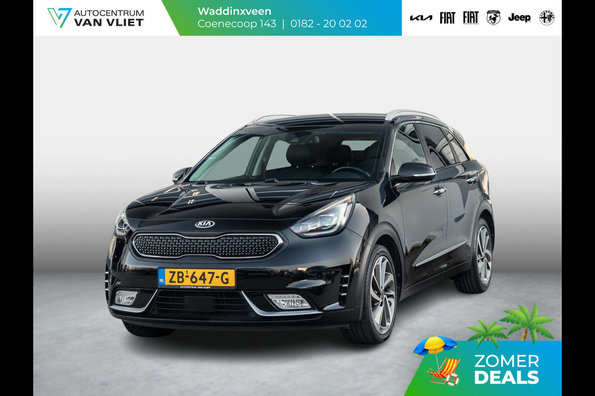 Kia Niro 1.6 GDi Hybrid ExecutiveLine l lederen bekleding l stoelverwarming en ventilatie l El. Verstelbare stoel met memory functie l