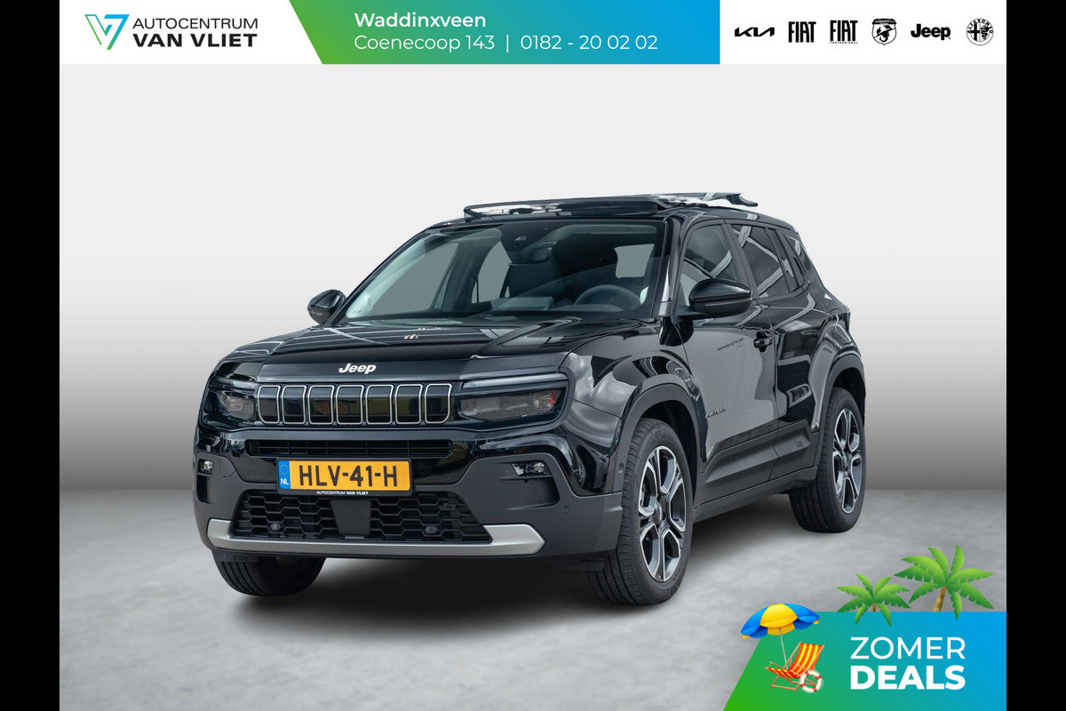 Jeep Avenger Summit 54 kWh | Infotainment&Conv. Pack | Leder&Winterpack | Schuif/Kanteldak | Warmtepomp