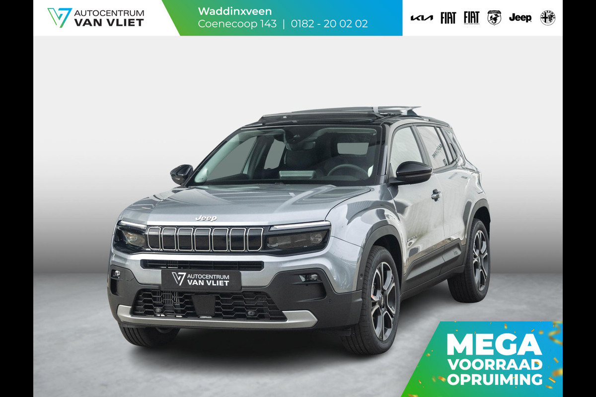 Jeep Avenger 1.2 e-Hybrid Summit | Winter Pack | Schuif/Kanteldak | Infotaiment&Convenience Pack | Bicolore
