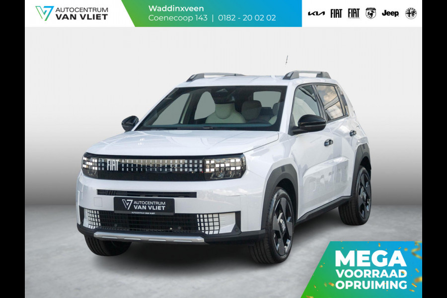Fiat Grande Panda La Prima 11 kW 44 kWh | Uit voorraad leverbaar | Clima | Cruise | Camera | Apple Carplay | 17" | Navi | Winter Pack