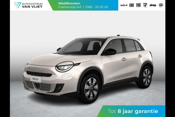 Fiat 600 1.2 Hybrid 145pk Urban | Airco | Cruise | Apple Carplay | PDC | All Season banden