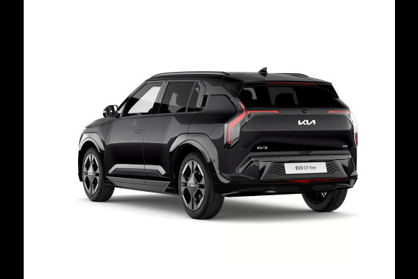 Kia EV3 GT-PlusLine 81.4 kWh | Actieprijs* | Navi. | Clima. | Adapt. Cruise. | Stoel&Stuur Verwarming | Glazen Kanteldak | Harman Kardon | Vegan Lederen Stoelbekleding 'GT-Line | Slimme Parkeerassistentie | Dodehoekcamera