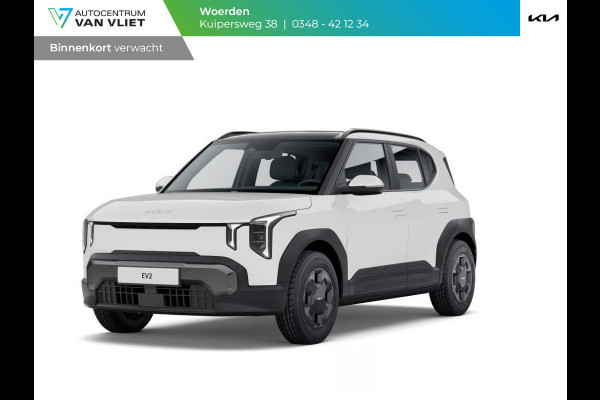 Kia EV2 Air 42.2 kWh | Actieprijs* | 5p. | Navi. | Clima. | Adapt. Cruise. | Dakrails | Stoel&Stuur Verwarming