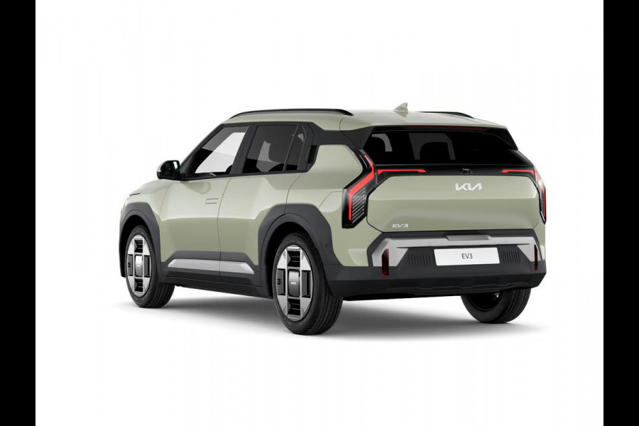 Kia EV3 Plus Advanced 81.4 kWh | Actieprijs* | Navi. | Clima. | Adapt. Cruise. | Dodehoekassistentie | Stoel&Stuur Verwarming | Glazen Schuif-/Kanteldak | Vegan Lederen Stoelbekleding | Harman Kardon