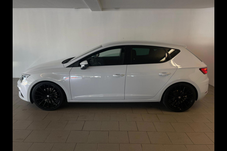 Seat Leon 2.0 TSI FR 190PK DSG AUTOMAAT AIRCO NAVI CRUISE CAM VIRT COCKPIT STOELVERW 19 INCH VELG PDC LED NIEUWSTAAT