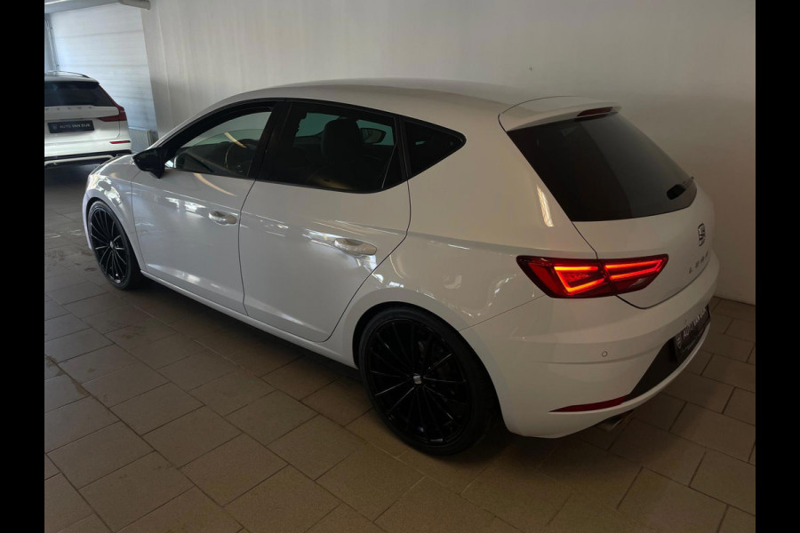 Seat Leon 2.0 TSI FR 190PK DSG AUTOMAAT AIRCO NAVI CRUISE CAM VIRT COCKPIT STOELVERW 19 INCH VELG PDC LED NIEUWSTAAT