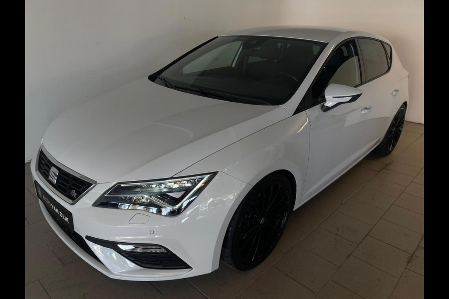 Seat Leon 2.0 TSI FR 190PK DSG AUTOMAAT AIRCO NAVI CRUISE CAM VIRT COCKPIT STOELVERW 19 INCH VELG PDC LED NIEUWSTAAT