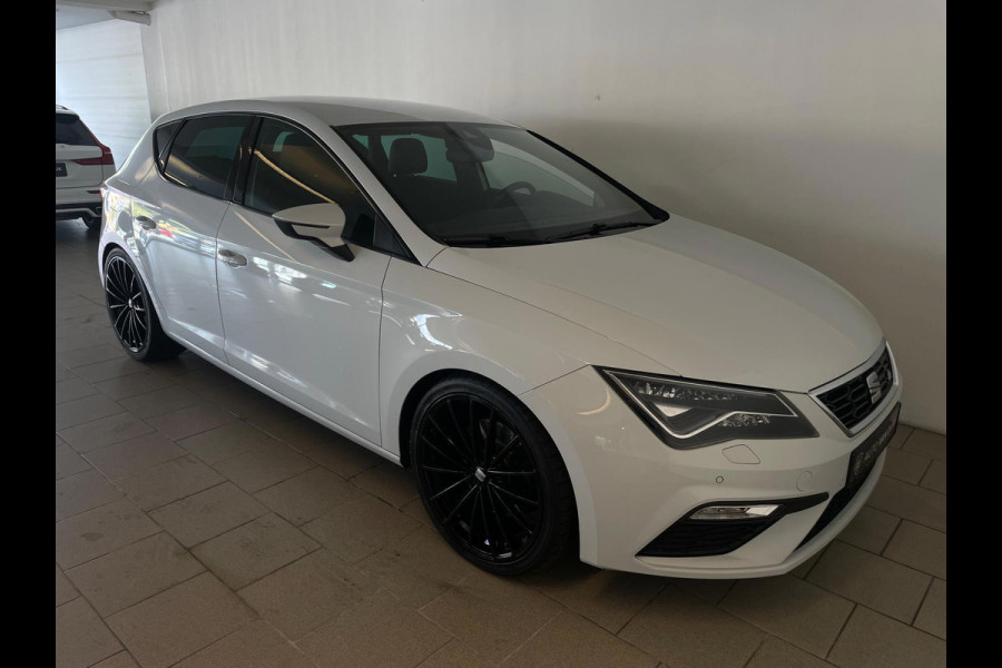 Seat Leon 2.0 TSI FR 190PK DSG AUTOMAAT AIRCO NAVI CRUISE CAM VIRT COCKPIT STOELVERW 19 INCH VELG PDC LED NIEUWSTAAT