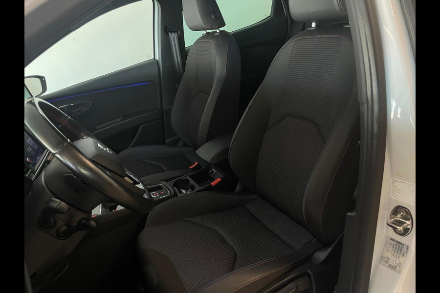 Seat Leon 2.0 TSI FR 190PK DSG AUTOMAAT AIRCO NAVI CRUISE CAM VIRT COCKPIT STOELVERW 19 INCH VELG PDC LED NIEUWSTAAT