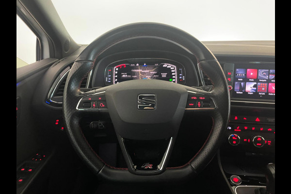Seat Leon 2.0 TSI FR 190PK DSG AUTOMAAT AIRCO NAVI CRUISE CAM VIRT COCKPIT STOELVERW 19 INCH VELG PDC LED NIEUWSTAAT