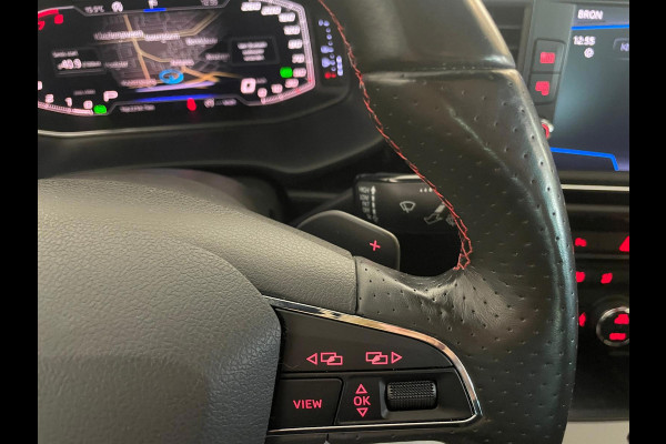 Seat Leon 2.0 TSI FR 190PK DSG AUTOMAAT AIRCO NAVI CRUISE CAM VIRT COCKPIT STOELVERW 19 INCH VELG PDC LED NIEUWSTAAT