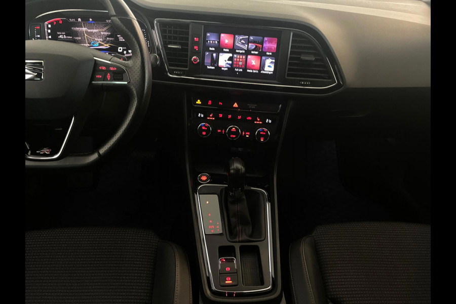 Seat Leon 2.0 TSI FR 190PK DSG AUTOMAAT AIRCO NAVI CRUISE CAM VIRT COCKPIT STOELVERW 19 INCH VELG PDC LED NIEUWSTAAT